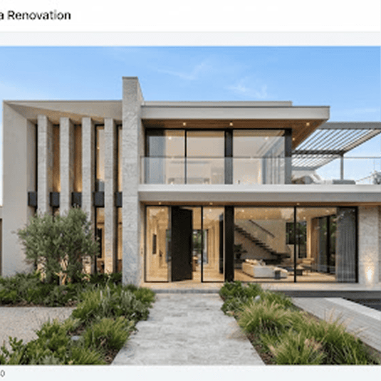 Landscaping and exterior touch-ups